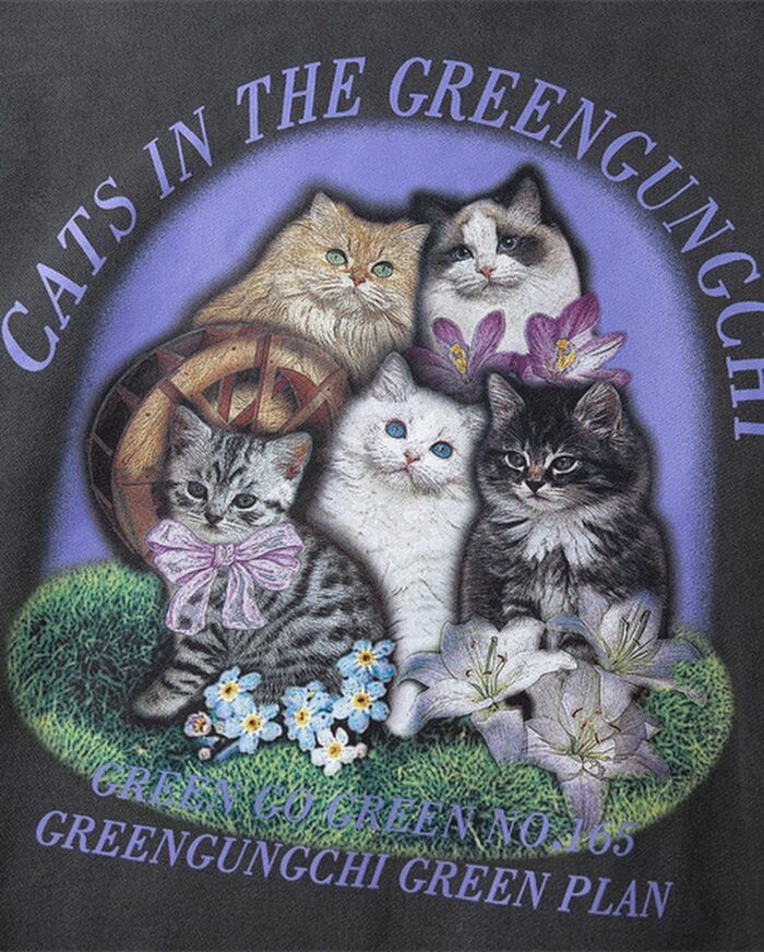 Худі: «Cats in the greenguncchi»