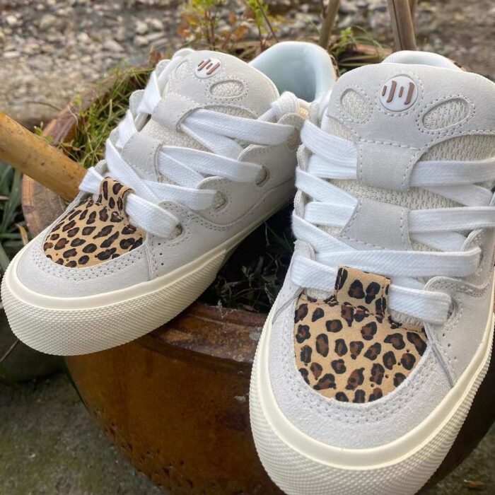 Скейтерські кеди: «Ollie Skate Leopard»