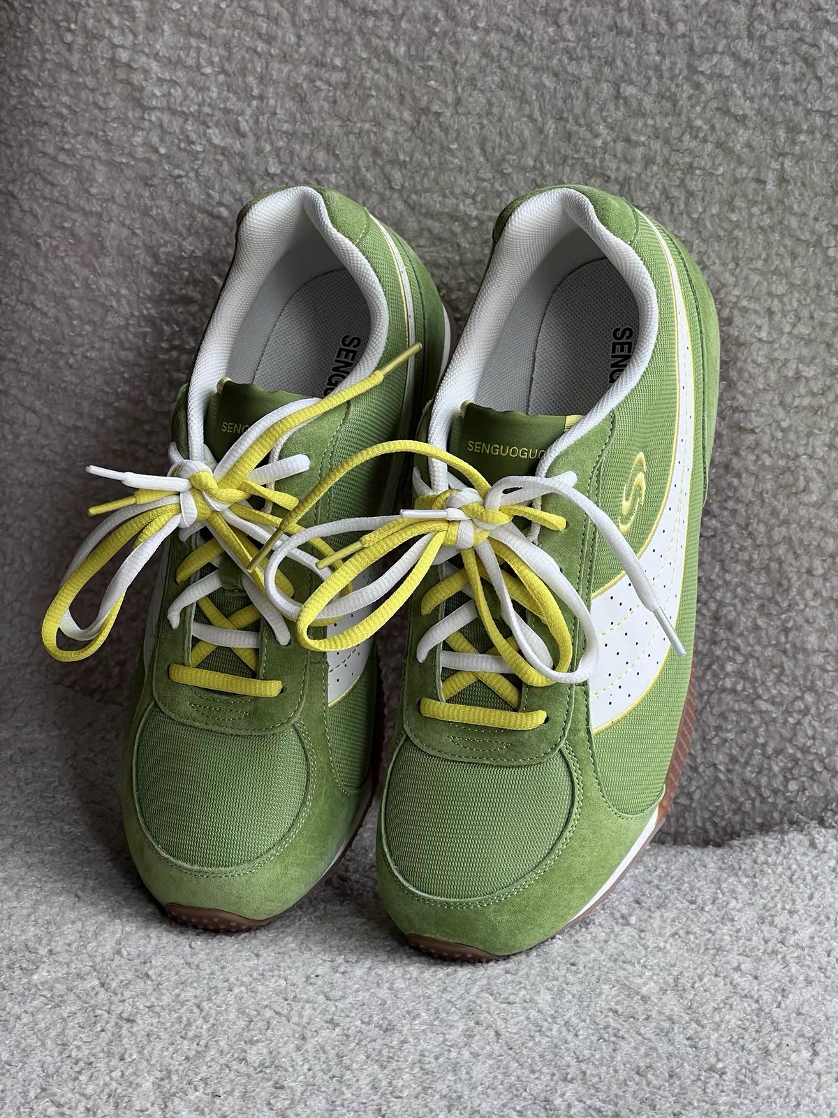 IMG_6977 Кросівки: Senguoguo «Lime» - Зображення 1